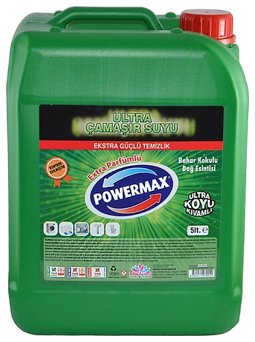 Powermax Ultra Çamaşır Suyu 5 lt