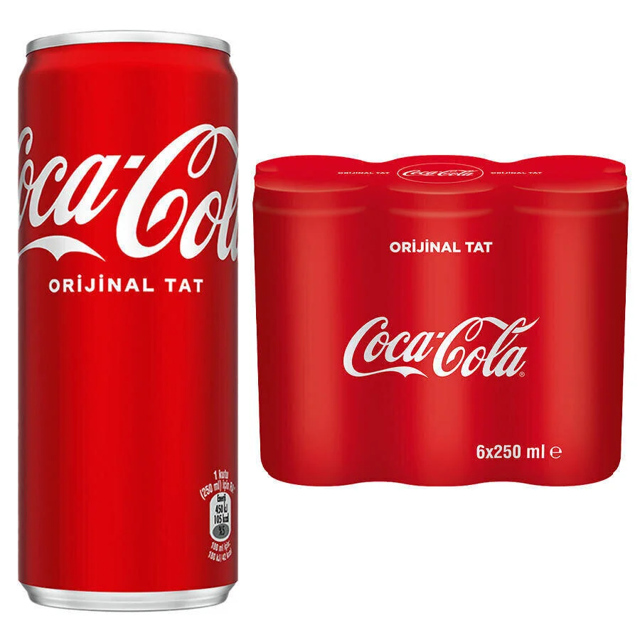 Coca Cola 250 ml 6'lı