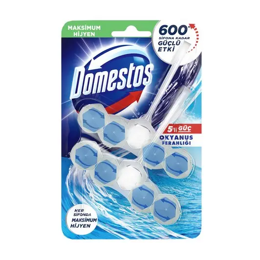 Domestos Wc Blok Okyanus Ferahlığı 5'li Güç 2x50 gr