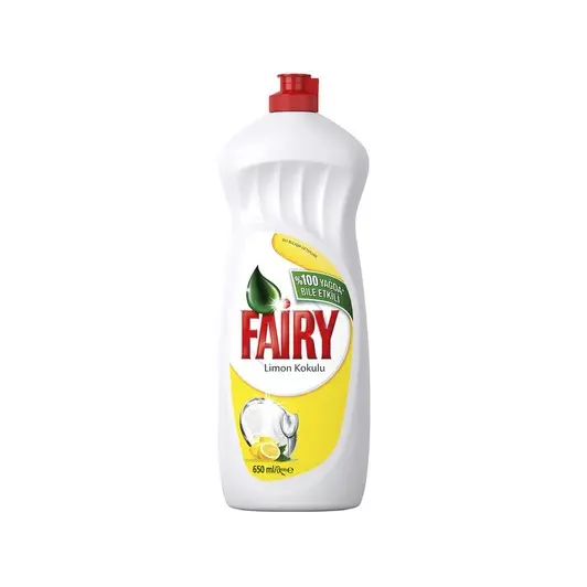 Fairy 650 ml Sıvı Bulaşık Deterjanı Limon