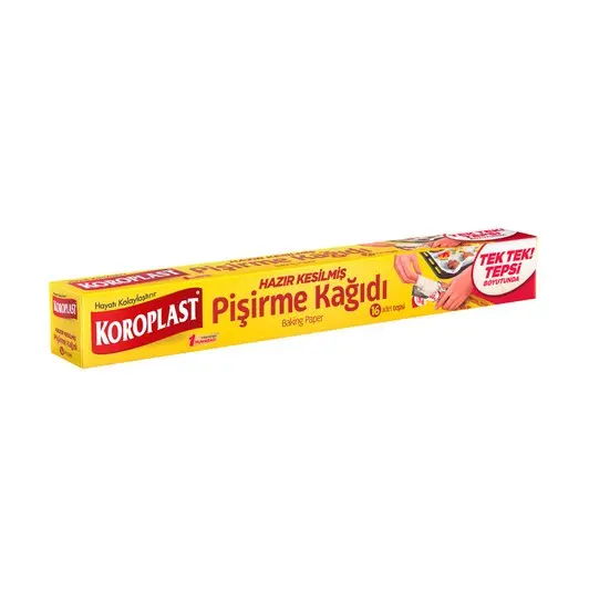 Koroplast Pişirme Kağıdı Kesilmiş 16 Tabaka