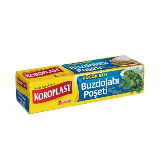 Koroplast Buzdolabı Poşeti Küçük 20x30 40'lı