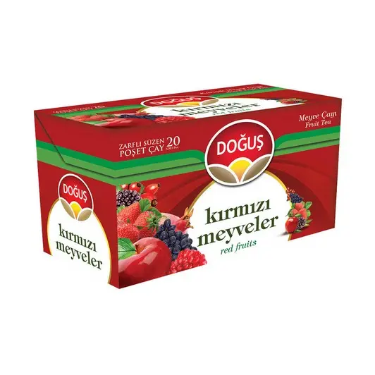 Doğuş Kırmızı Meyve Bardak Poşet 20'li 35 gr